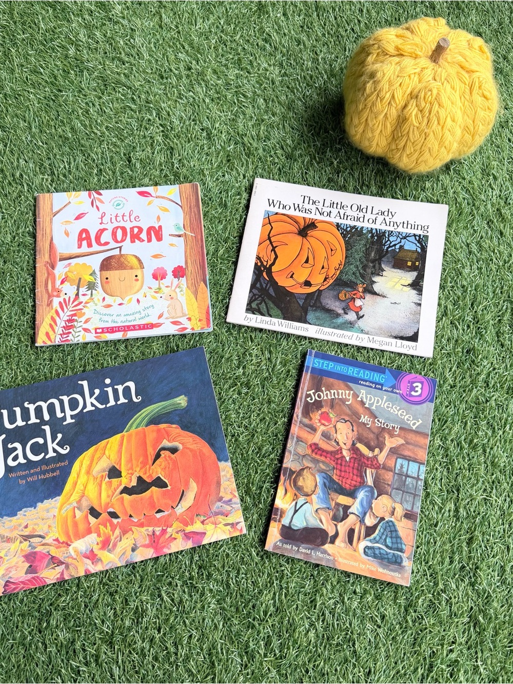 Fall Children’s Book Bundle of 4 – Pumpkins, Acorns, Johnny Appleseed and more